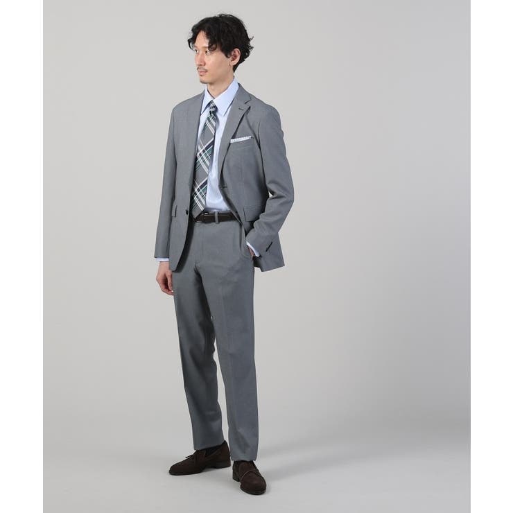 【ONOFF/セットアップ対応】メランジ シャークスキン ストレッチ パンツ | TAKEO KIKUCHI | 詳細画像11 