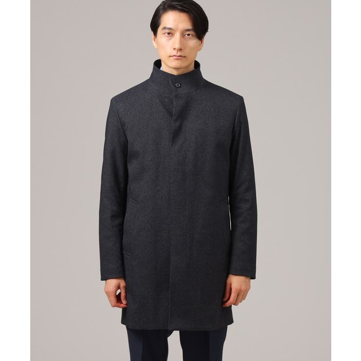 【ダウンライナー付】メランジ スタンドカラー コート | TAKEO KIKUCHI | 詳細画像3 