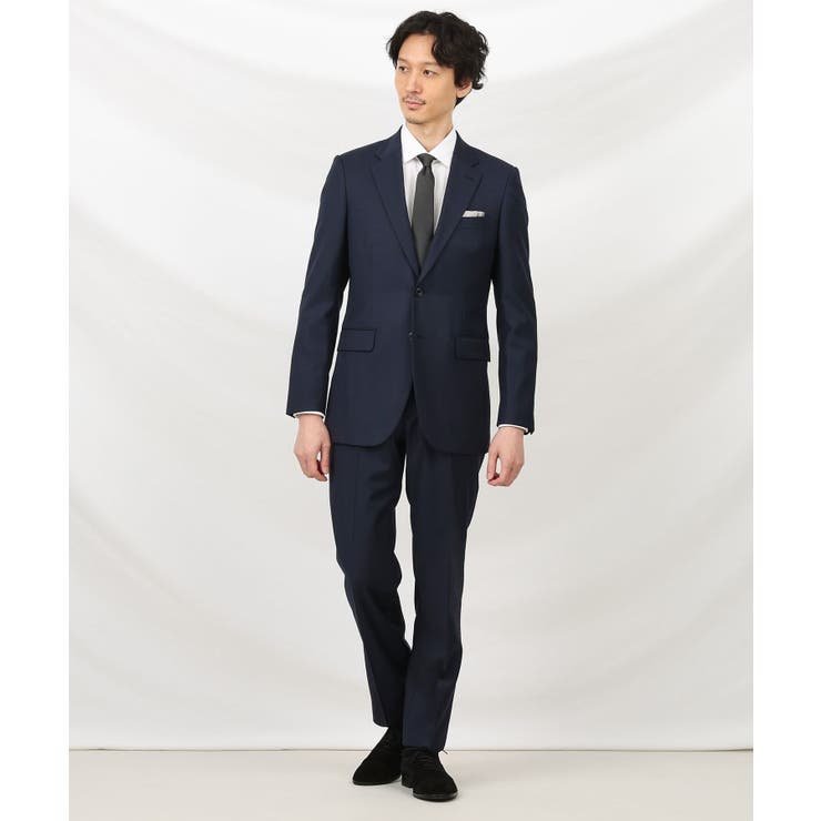 ネイビー(293) | シャドーチェック スーツ | TAKEO KIKUCHI