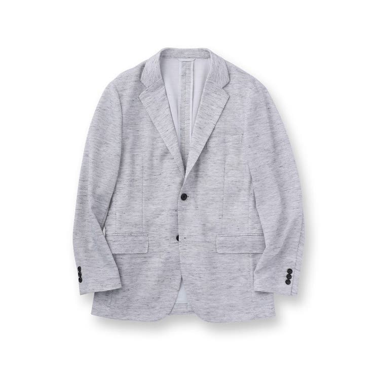 【尾州織】リネンブレンド メッシュ ジャケット | TAKEO KIKUCHI | 詳細画像1 