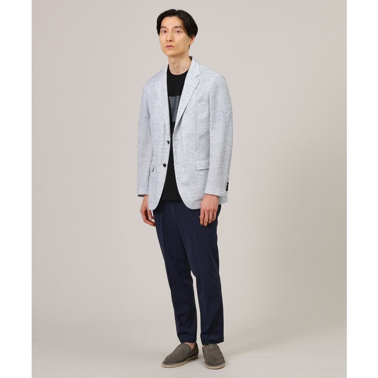 【尾州織】リネンブレンド メッシュ ジャケット | TAKEO KIKUCHI | 詳細画像12 
