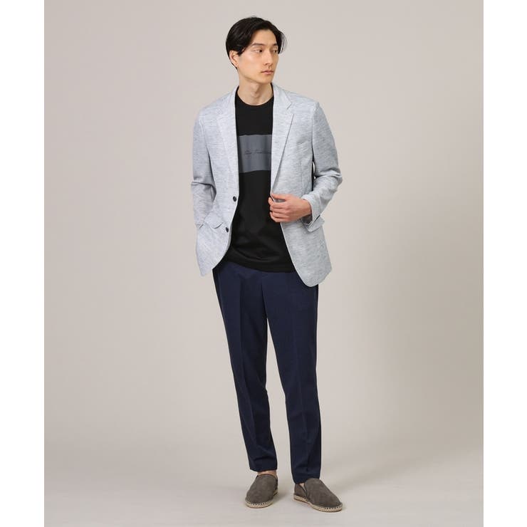 【尾州織】リネンブレンド メッシュ ジャケット | TAKEO KIKUCHI | 詳細画像13 