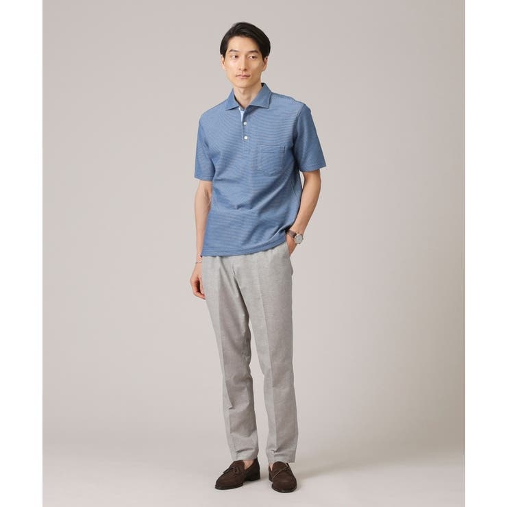 【抗菌防臭／9色5サイズ展開】ハニカムメランジ ポロシャツ | TAKEO KIKUCHI | 詳細画像68 