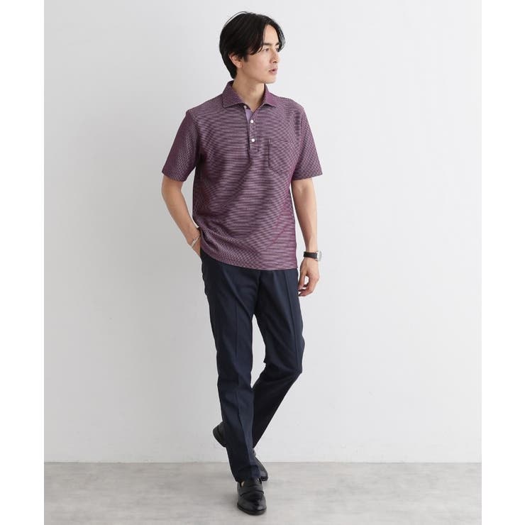 【抗菌防臭／9色5サイズ展開】ハニカムメランジ ポロシャツ | TAKEO KIKUCHI | 詳細画像27 
