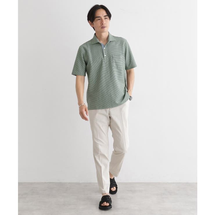 【抗菌防臭／9色5サイズ展開】ハニカムメランジ ポロシャツ | TAKEO KIKUCHI | 詳細画像32 
