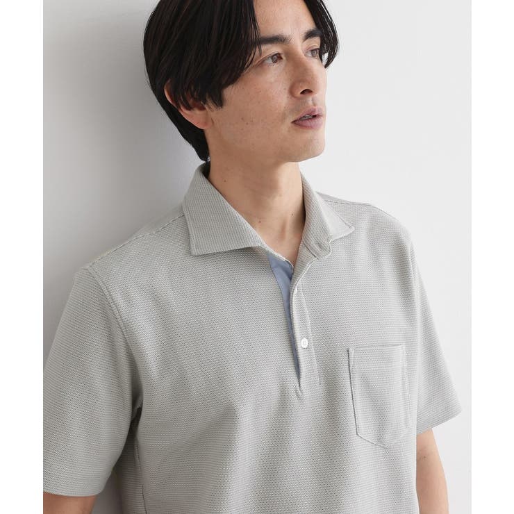 【抗菌防臭／9色5サイズ展開】ハニカムメランジ ポロシャツ | TAKEO KIKUCHI | 詳細画像35 