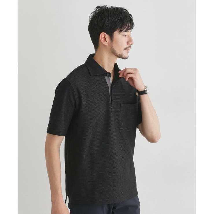 【抗菌防臭／9色5サイズ展開】ハニカムメランジ ポロシャツ | TAKEO KIKUCHI | 詳細画像40 