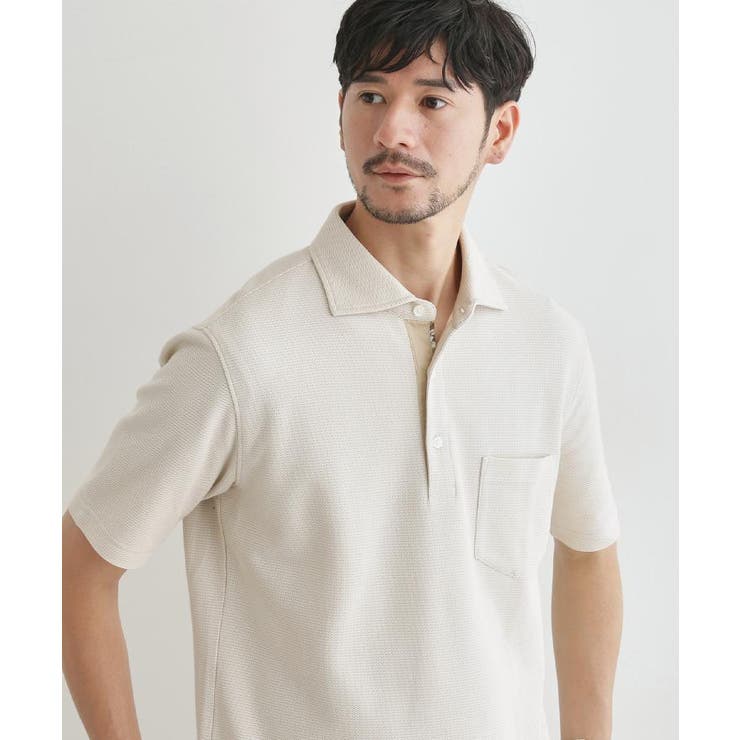 【抗菌防臭／9色5サイズ展開】ハニカムメランジ ポロシャツ | TAKEO KIKUCHI | 詳細画像47 