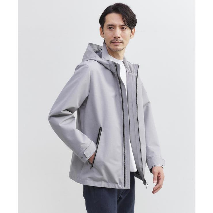 グレー(012) | 【軽量アウター】エレクティブ シェル ブルゾン | TAKEO KIKUCHI