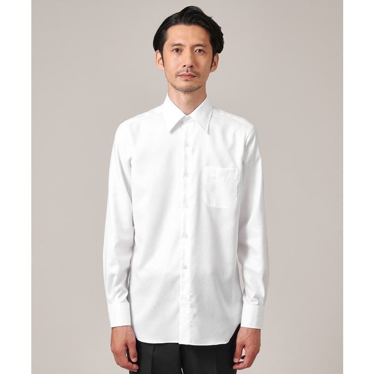 【Made in JAPAN】市松紋 ドレスシャツ | TAKEO KIKUCHI | 詳細画像14 