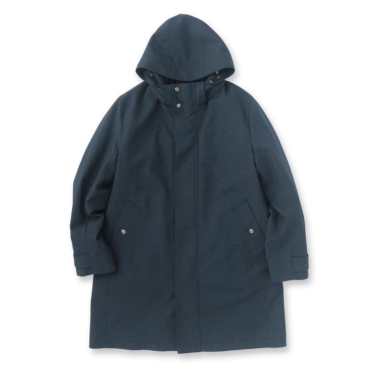 【3WAY】ハウンズトゥース ダウンライナー コート | TAKEO KIKUCHI | 詳細画像1 