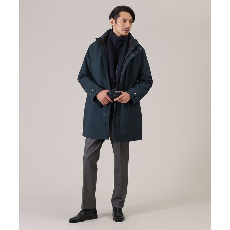 【3WAY】ハウンズトゥース ダウンライナー コート | TAKEO KIKUCHI | 詳細画像5 