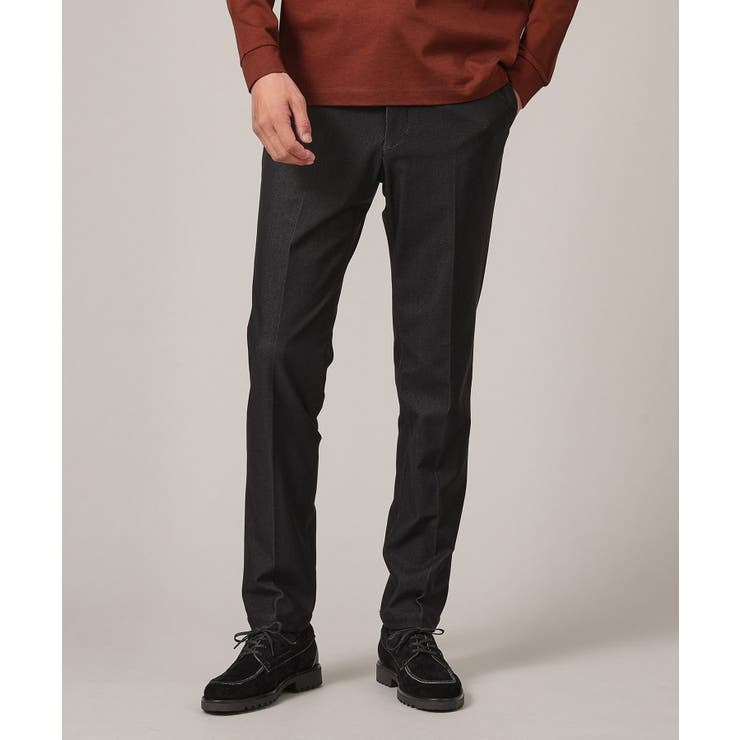 ブラック・メランジ(019) | 【360°ストレッチ／セットアップ対応】None Of Stress パンツ | TAKEO KIKUCHI