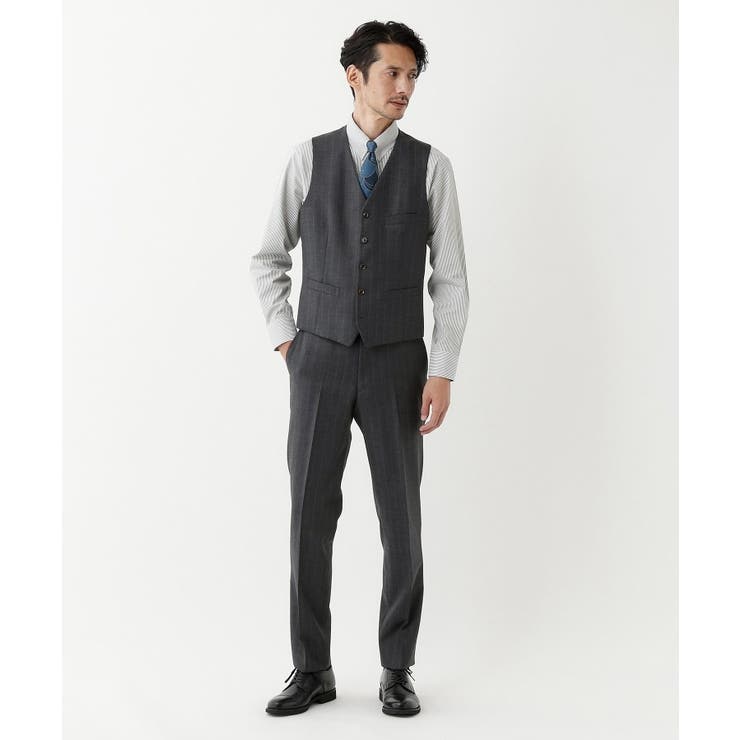 【THE FLAGSHIP】矢絣 ストライプ べスト | TAKEO KIKUCHI | 詳細画像4 