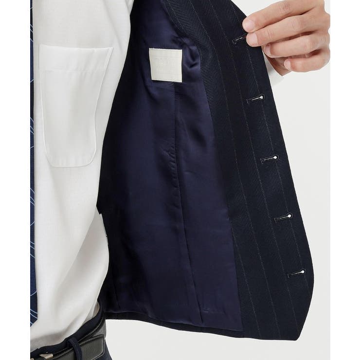 【THE FLAGSHIP】矢絣 ストライプ べスト | TAKEO KIKUCHI | 詳細画像17 