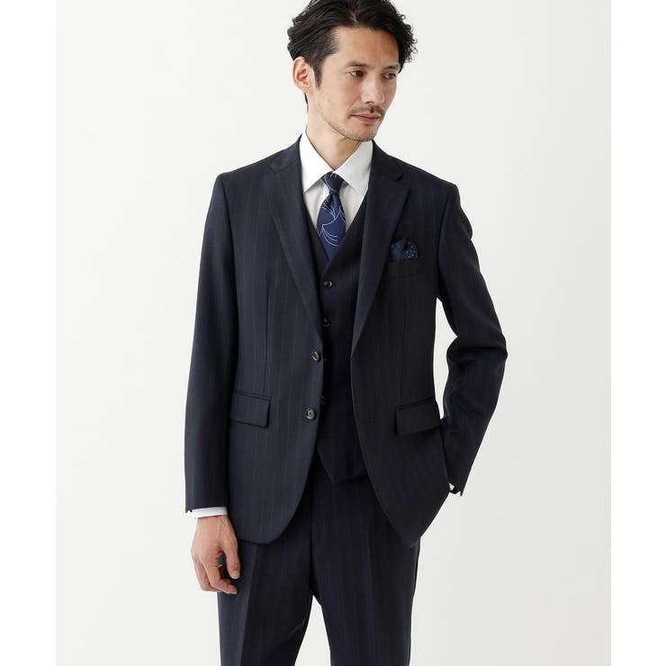 【THE FLAGSHIP】矢絣 ストライプ べスト | TAKEO KIKUCHI | 詳細画像19 