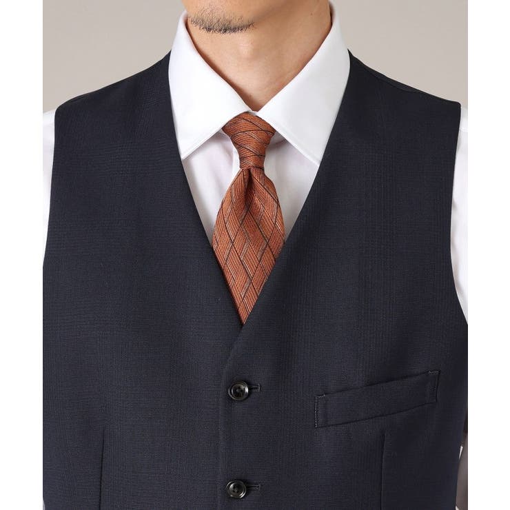 【THE FLAGSHIP】シャドー番千鳥 べスト | TAKEO KIKUCHI | 詳細画像13 