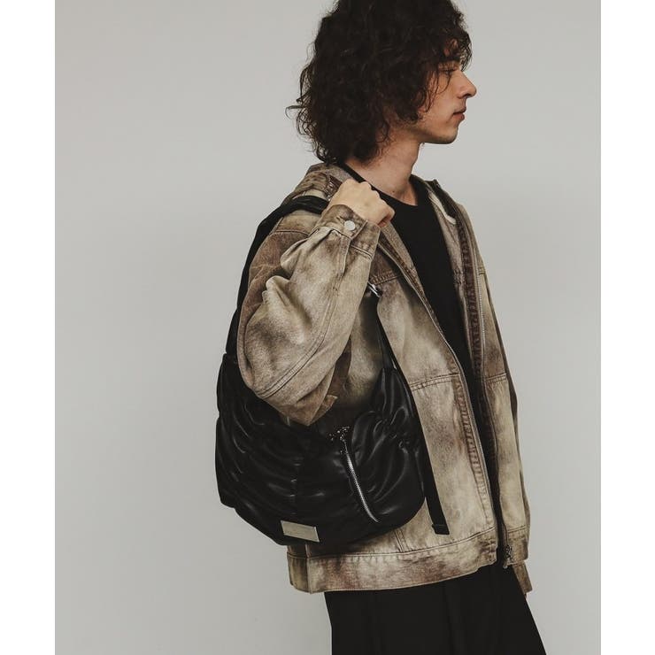 ブラック(019) | 【パフィーシリーズ】ロータスショルダーバッグ | tk.TAKEO KIKUCHI