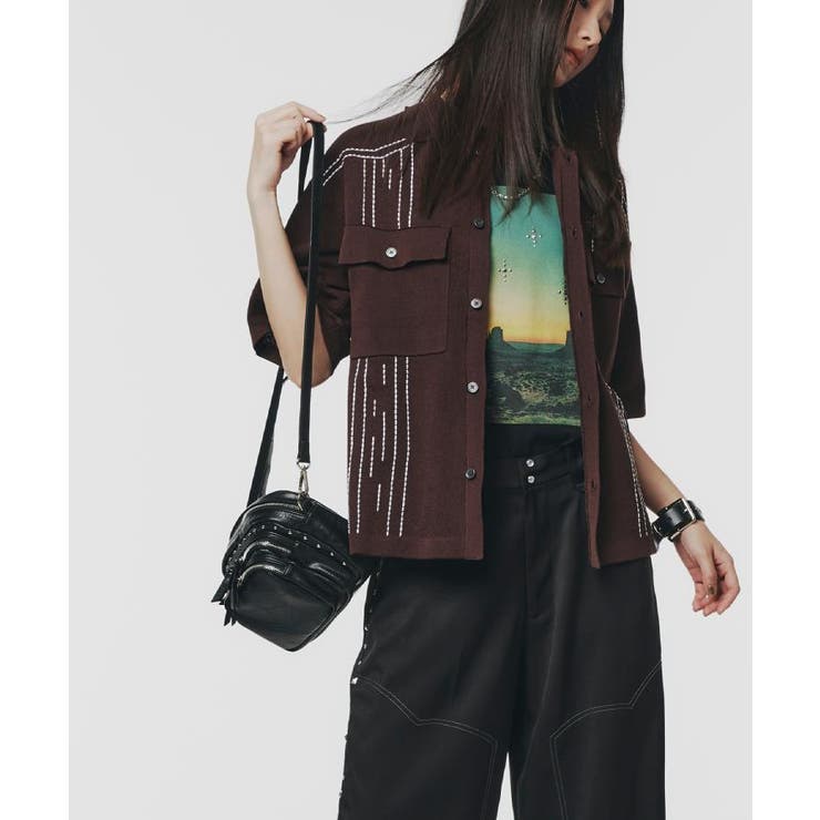 【スタッズシリーズ】ショルダーバッグ | tk.TAKEO KIKUCHI | 詳細画像6 