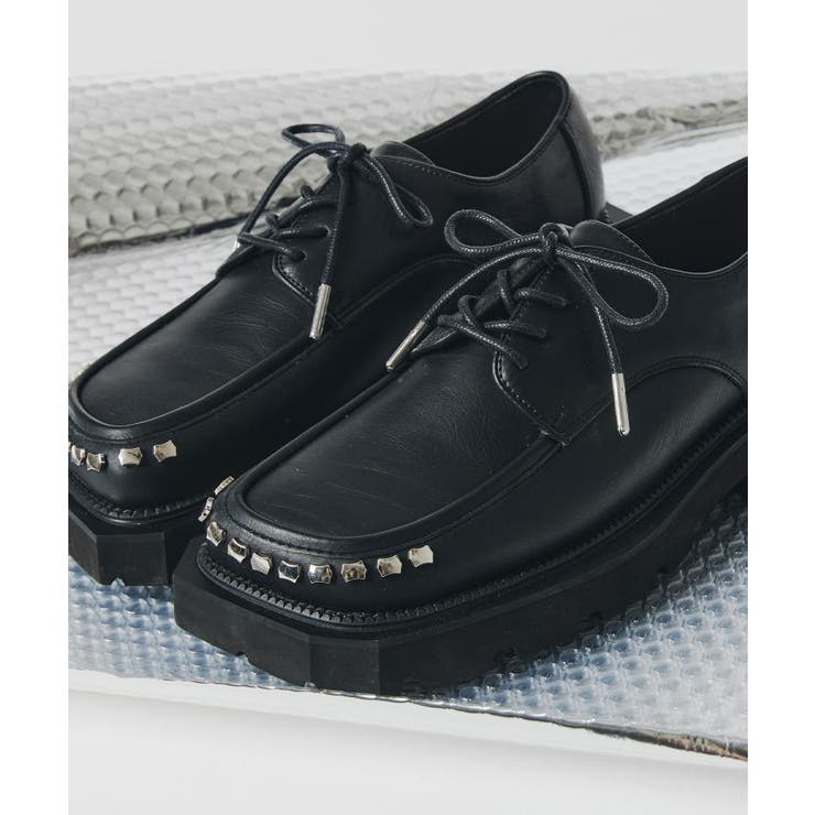 スタッズスクエアシューズ | tk.TAKEO KIKUCHI | 詳細画像9 