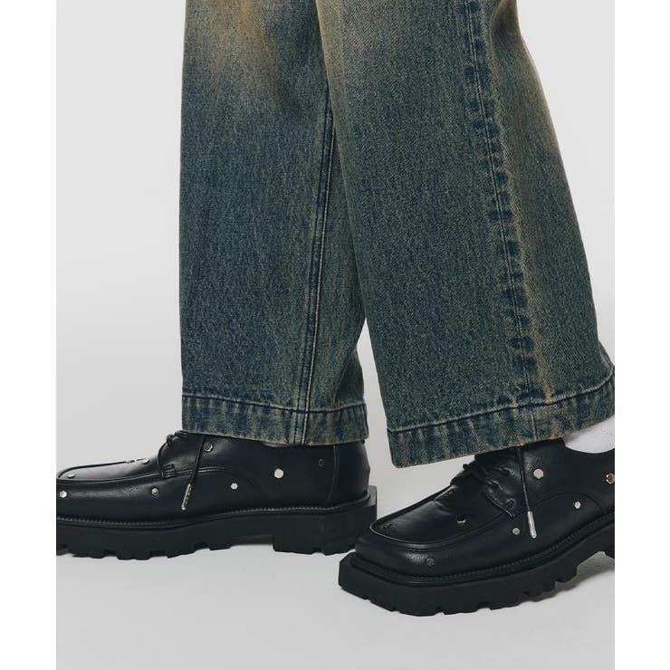 スタッズスクエアシューズ | tk.TAKEO KIKUCHI | 詳細画像11 