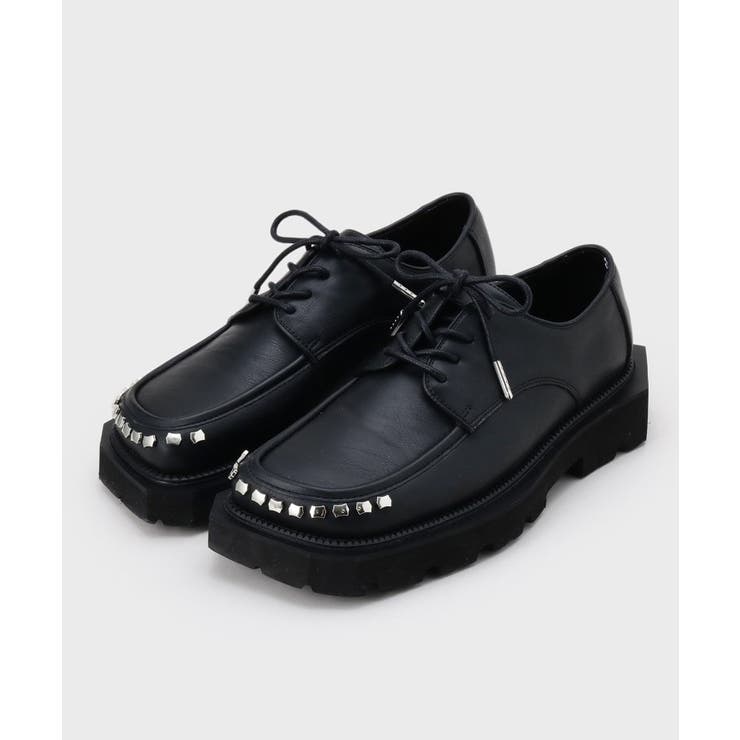 ブラック(119) | スタッズスクエアシューズ | tk.TAKEO KIKUCHI