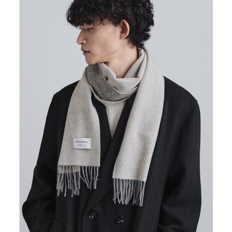 【カシミヤ100％】ピュアカシミヤリバーシブルマフラー | tk.TAKEO KIKUCHI | 詳細画像6 