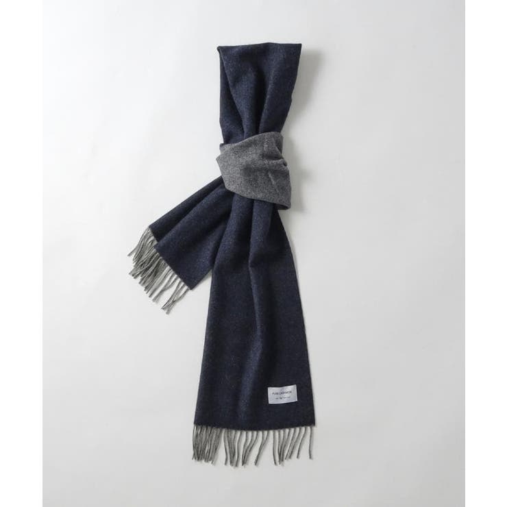 【カシミヤ100％】ピュアカシミヤリバーシブルマフラー | tk.TAKEO KIKUCHI | 詳細画像14 