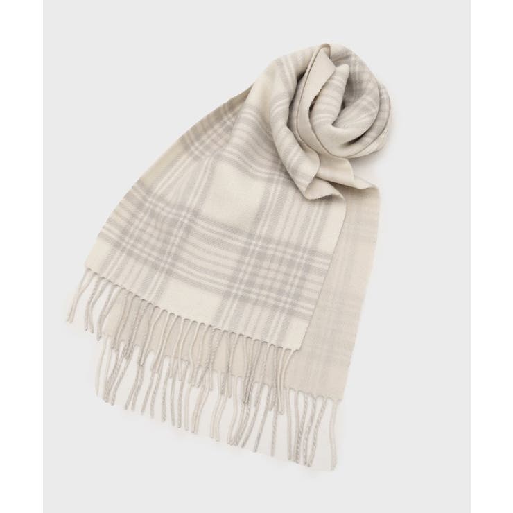 オフホワイト(203) | カシミヤ混マフラー | tk.TAKEO KIKUCHI