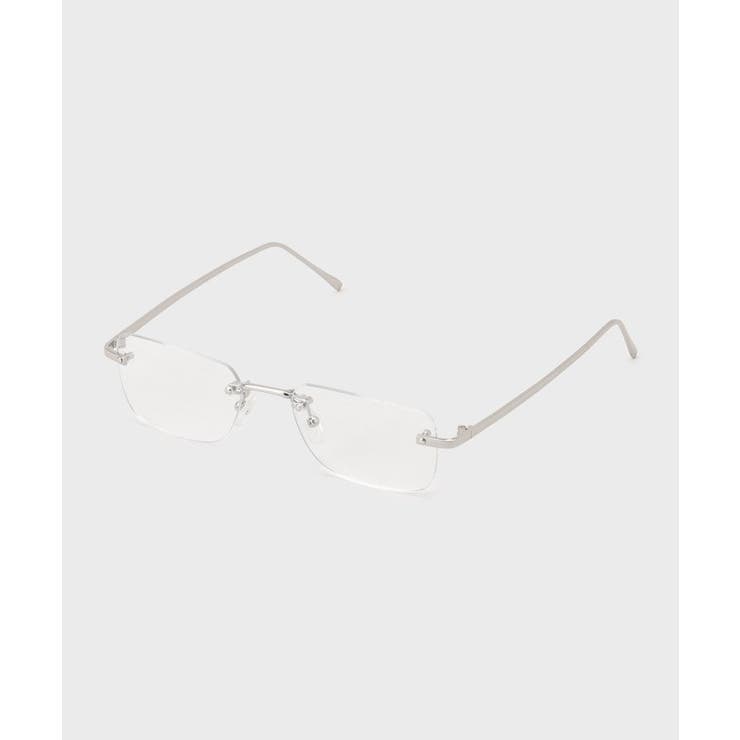 シルバー(206) | ダブルブリッジ＆リムレスメガネ | tk.TAKEO KIKUCHI