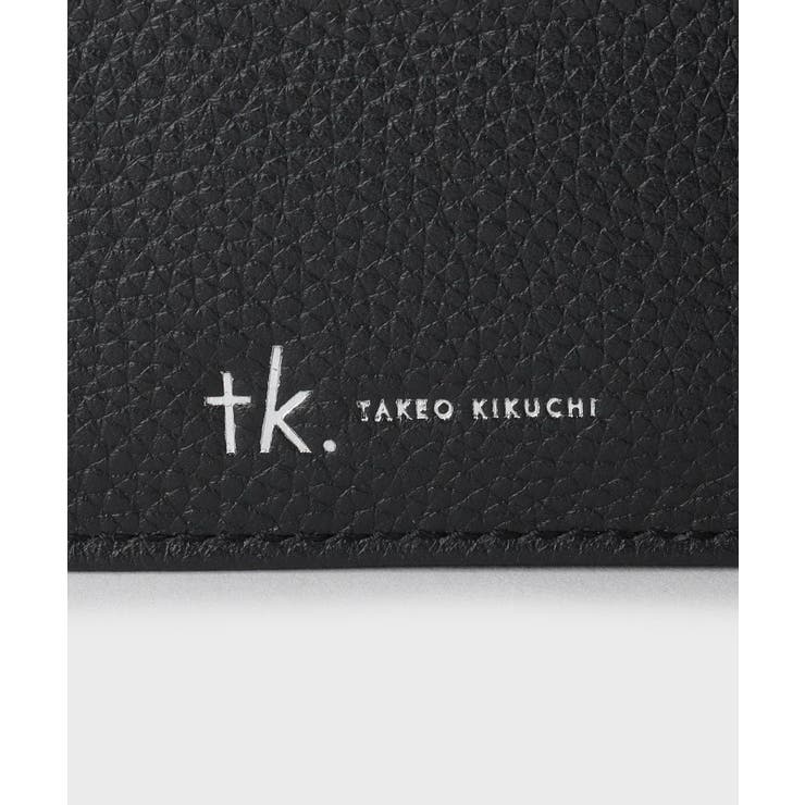 【リアルレザー】プレート二つ折りウォレット | tk.TAKEO KIKUCHI | 詳細画像6 