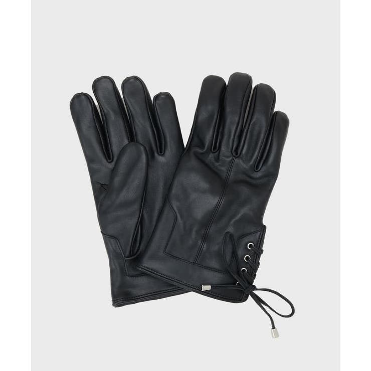 【本革／ギフトにおススメ】レースアップグローブ | tk.TAKEO KIKUCHI | 詳細画像6 