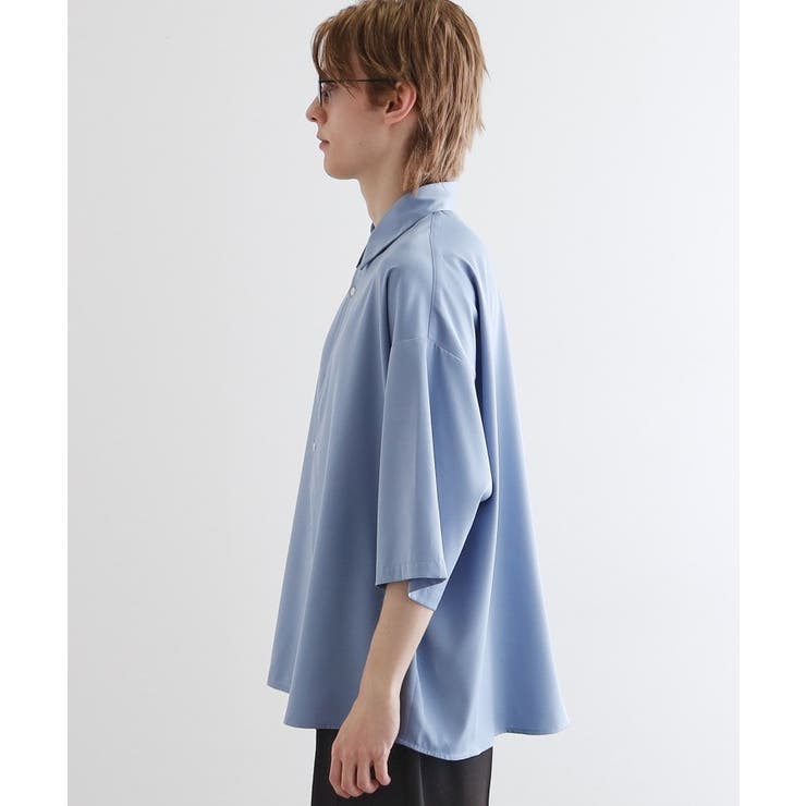 【WEB限定】無地/花柄アソートドレープ半袖シャツ | tk.TAKEO KIKUCHI | 詳細画像17 