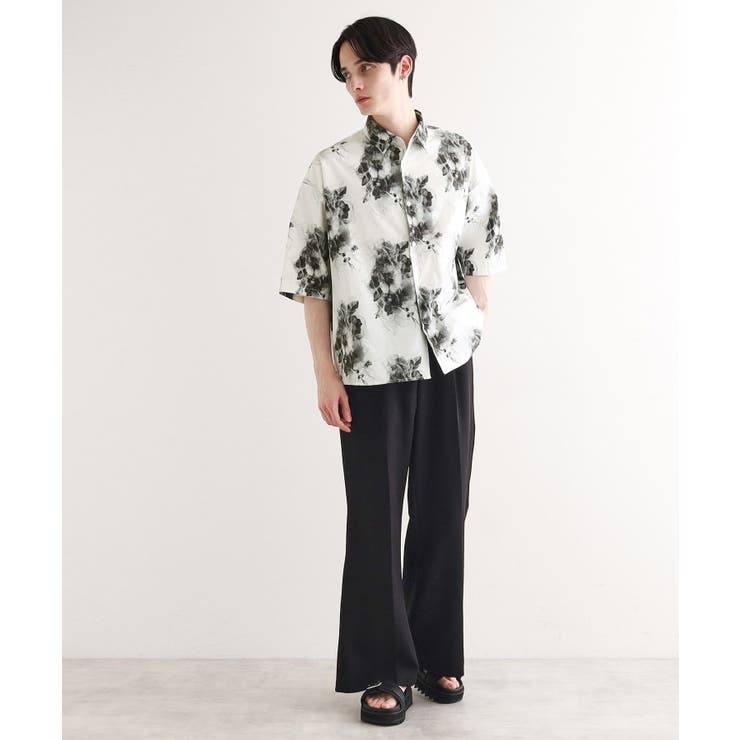 【WEB限定】無地/花柄アソートドレープ半袖シャツ | tk.TAKEO KIKUCHI | 詳細画像27 