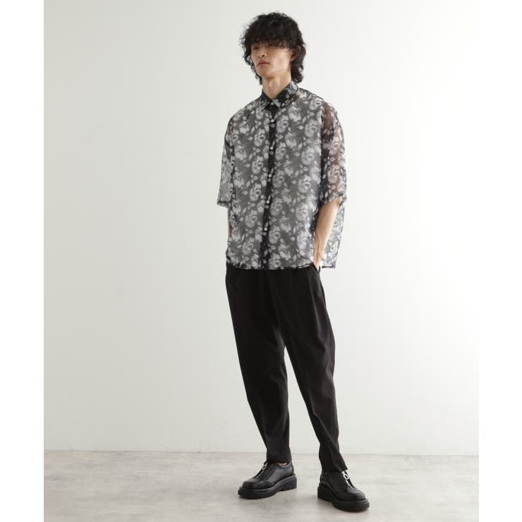 シアーフラワーシャツ | tk.TAKEO KIKUCHI | 詳細画像7 