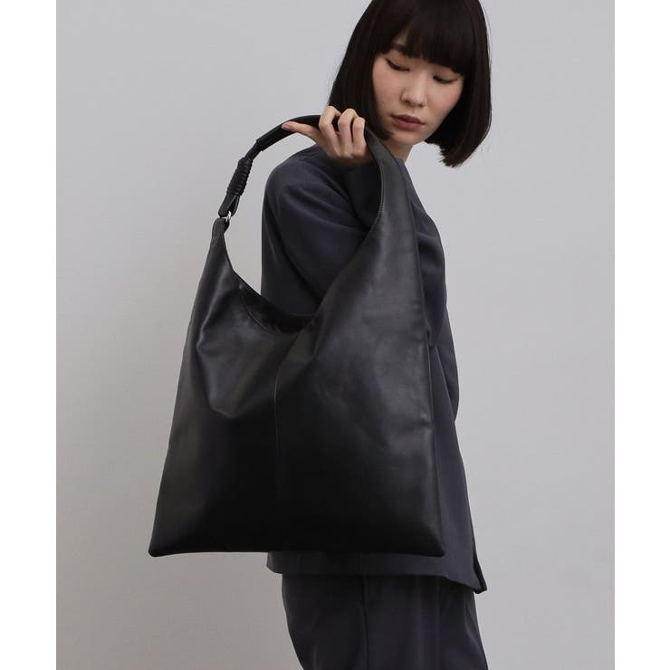 【牛革使用】リアルレザートラペゾイドバッグ | tk.TAKEO KIKUCHI | 詳細画像4 