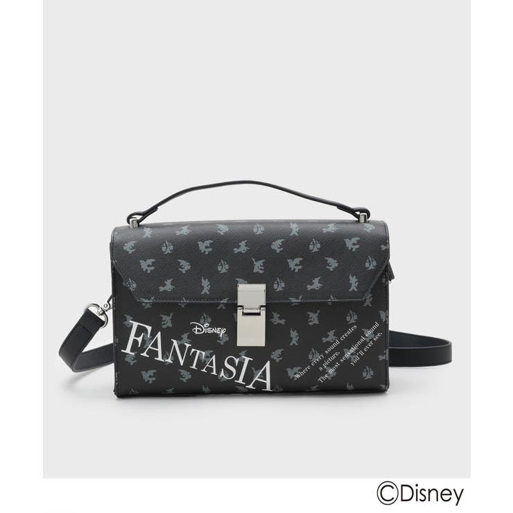 ブラック(519) | ディズニーカプセルコレクション『ファンタジア』ハンドルショルダーバッグ | tk.TAKEO KIKUCHI