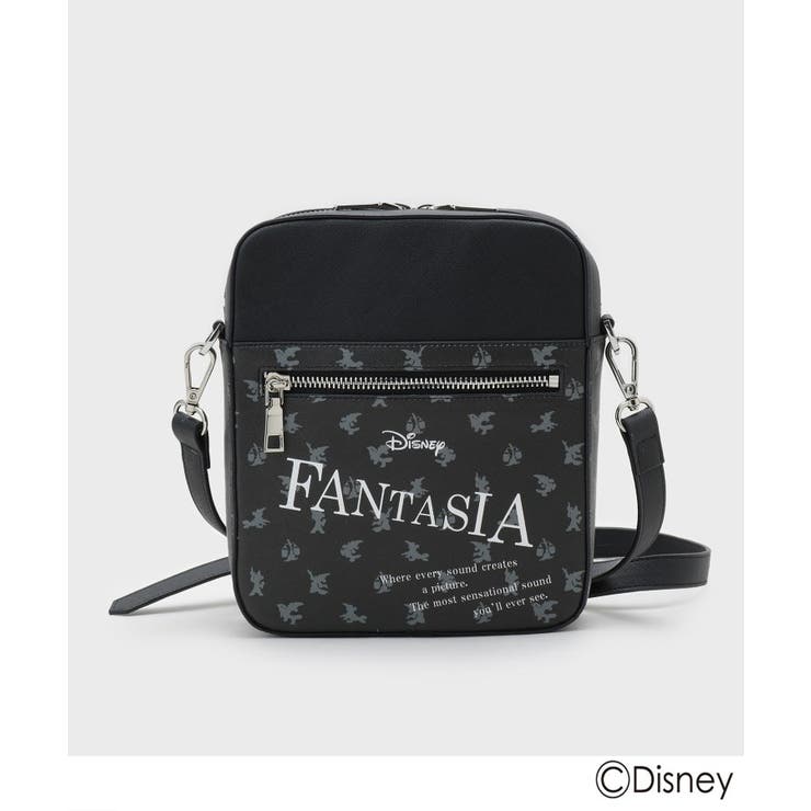 ブラック(519) | ディズニーカプセルコレクション『ファンタジア』バイカラーショルダーバッグ | tk.TAKEO KIKUCHI