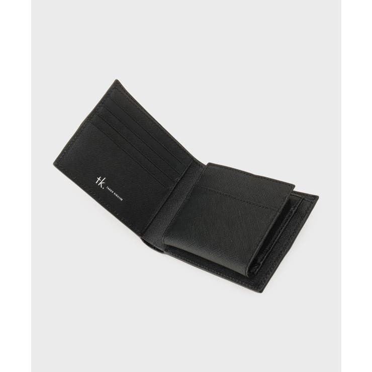 【本革】トリミング二つ折りウォレット | tk.TAKEO KIKUCHI | 詳細画像4 