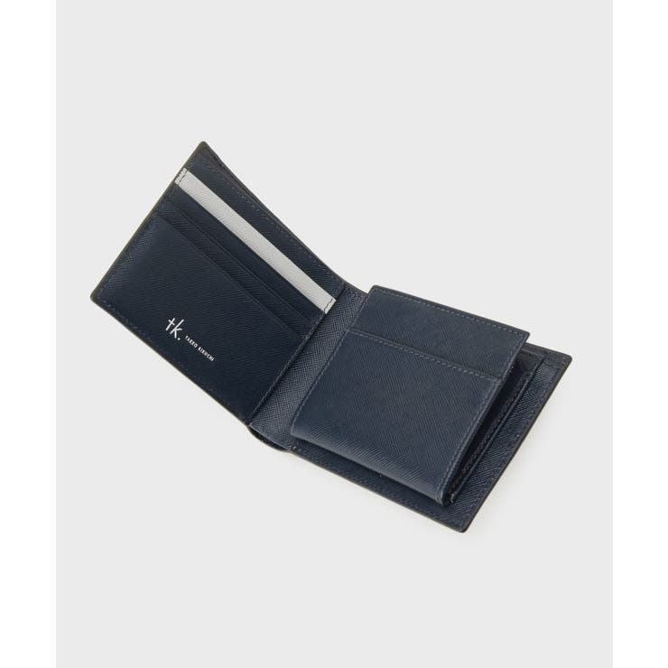 【本革】トリミング二つ折りウォレット | tk.TAKEO KIKUCHI | 詳細画像5 