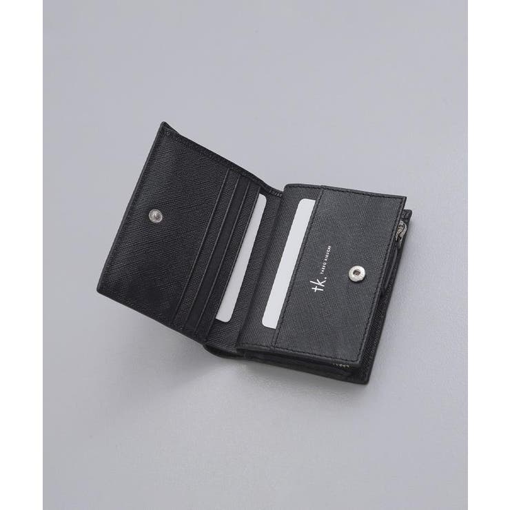 【本革】トリミングミニウォレット | tk.TAKEO KIKUCHI | 詳細画像12 