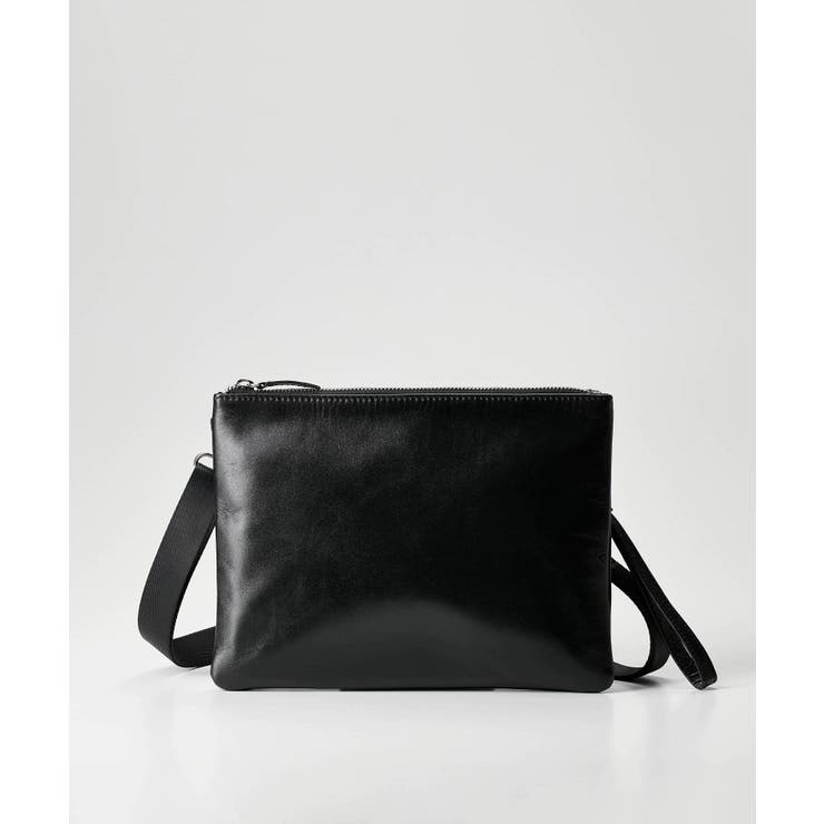 ブラック(019) | 【WEB限定】レザー2WAYサコッシュバッグ | tk.TAKEO KIKUCHI