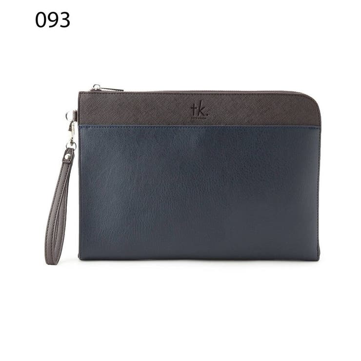 レザー調ジップクラッチバッグ | tk.TAKEO KIKUCHI | 詳細画像10 