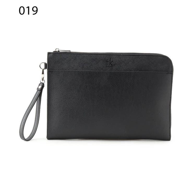 レザー調ジップクラッチバッグ | tk.TAKEO KIKUCHI | 詳細画像11 