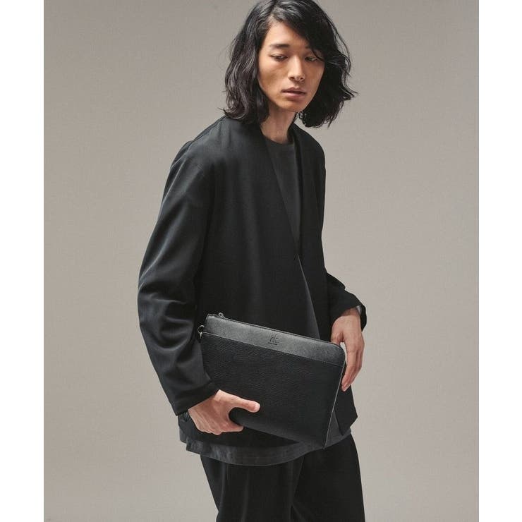 レザー調ジップクラッチバッグ | tk.TAKEO KIKUCHI | 詳細画像18 