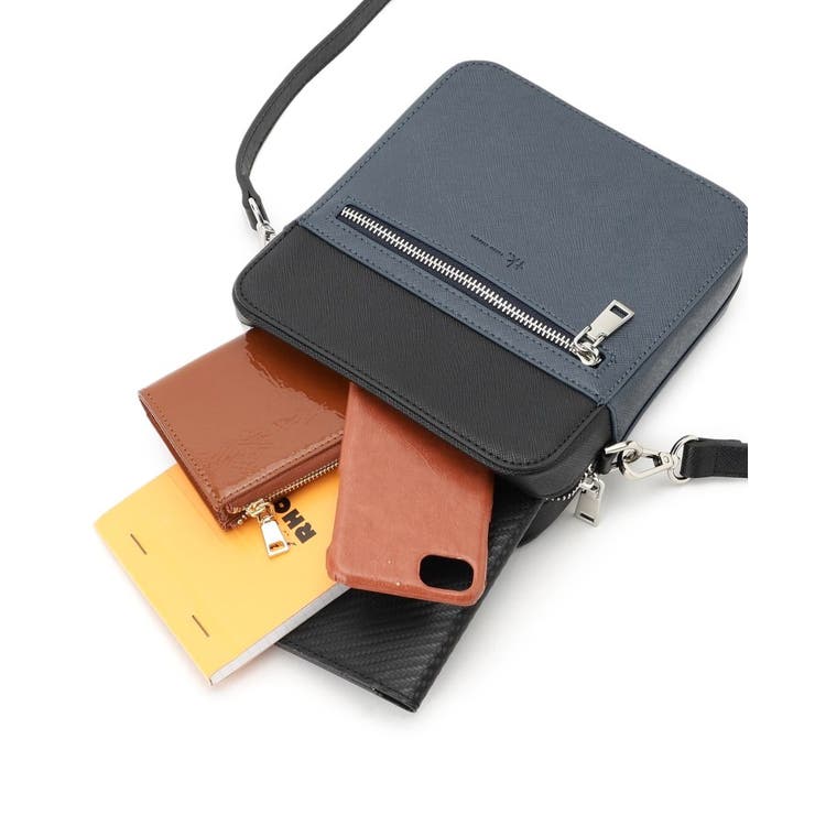 バイカラースクエアショルダーバッグ | tk.TAKEO KIKUCHI | 詳細画像14 