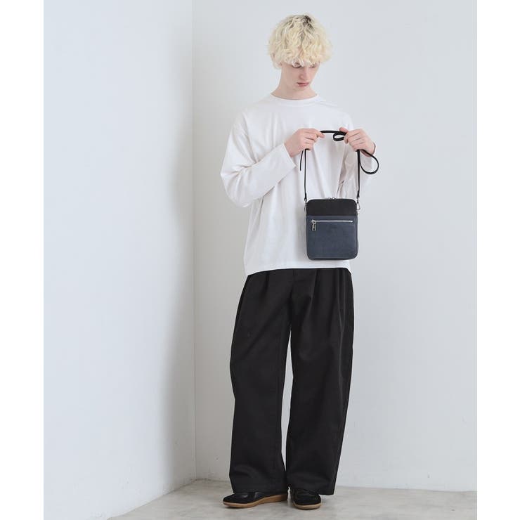 バイカラースクエアショルダーバッグ | tk.TAKEO KIKUCHI | 詳細画像20 