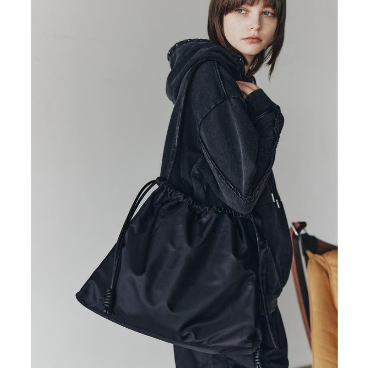 ルーズビッグショルダーバッグ／たすき掛け／ビッグ／A4サイズ収納可能 | tk.TAKEO KIKUCHI | 詳細画像28 