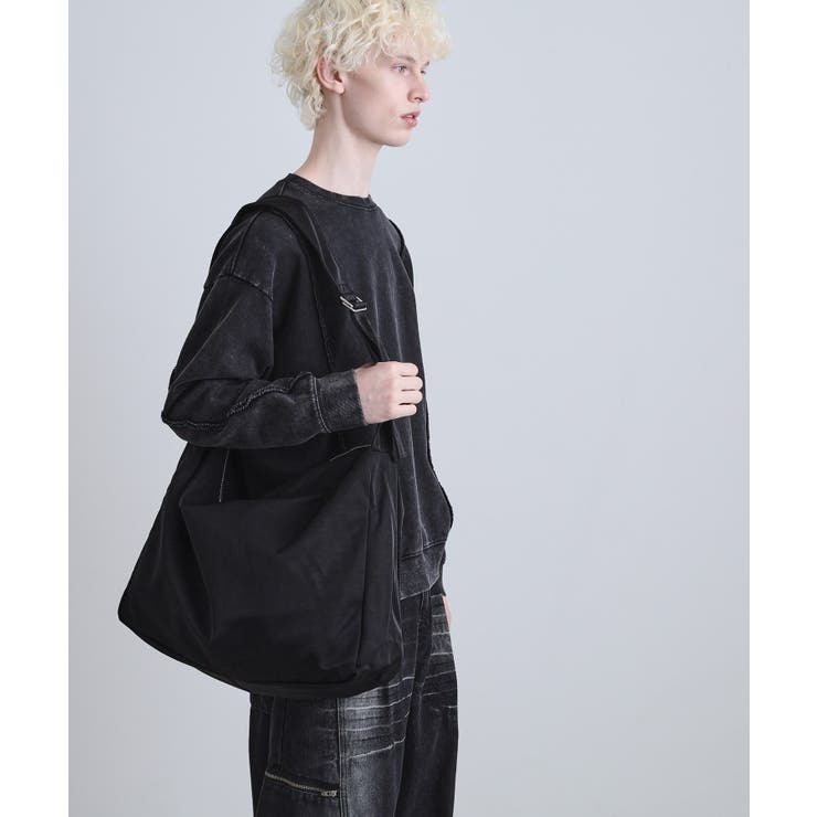 ルーズビッグショルダーバッグ／たすき掛け／ビッグ／A4サイズ収納可能 | tk.TAKEO KIKUCHI | 詳細画像25 