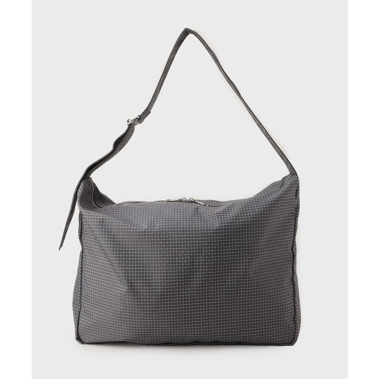 グレー(712) | ルーズビッグショルダーバッグ／たすき掛け／ビッグ／A4サイズ収納可能 | tk.TAKEO KIKUCHI